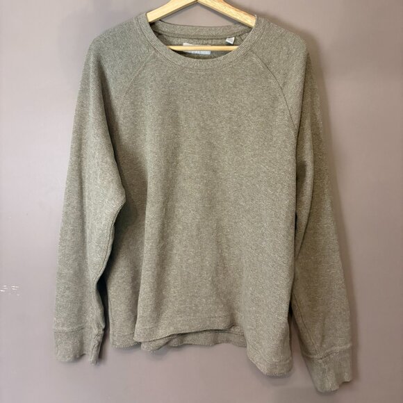 Standard Cloth Other - Standard Cloth Olive Green Mens Medium knit thermal pullover Crewneck shirt